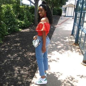 Off the shoulder top